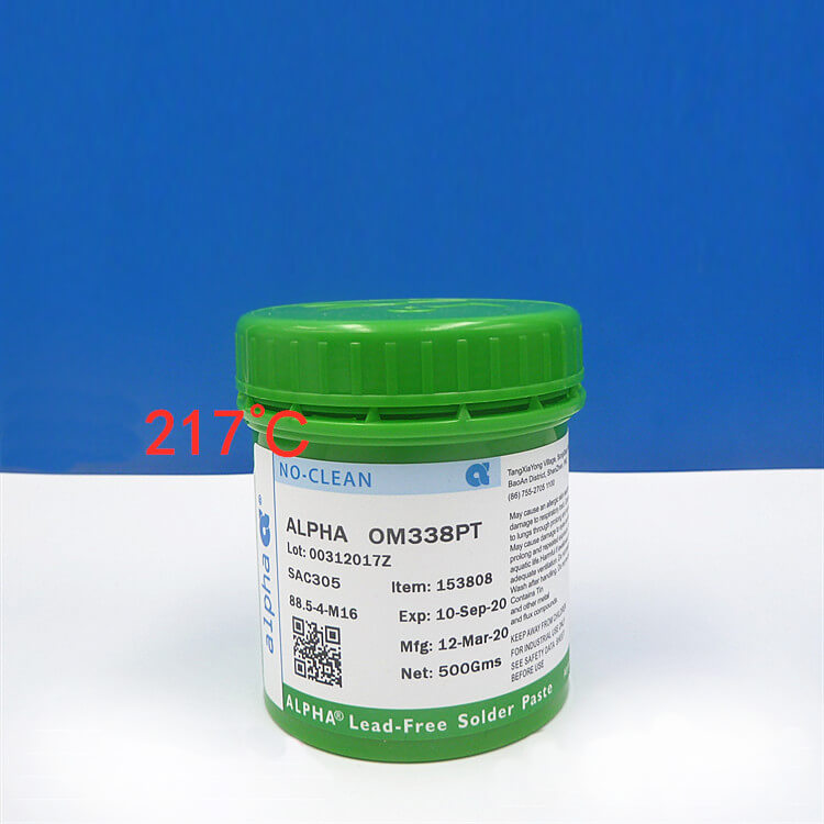 ALPHA Lead Free Solder paste SAC305 OM338PT